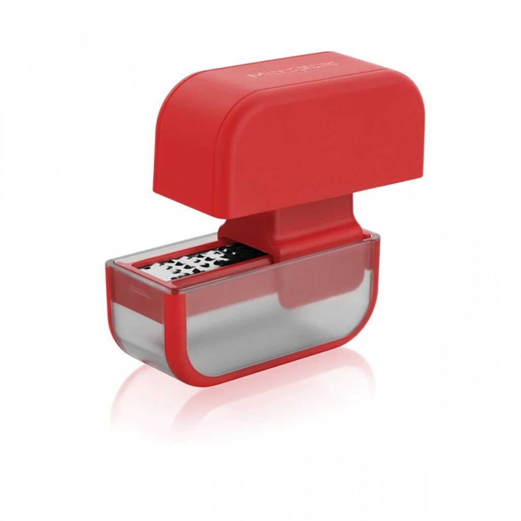 PICA AJO MICROPLANE® GARLIC SLICER ROJO Via Cheff