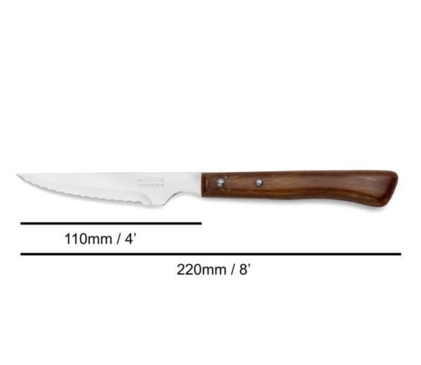 Cuchillo Acero Y Madera Arcos - Imagen 3