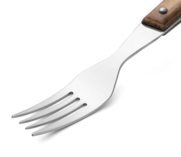 Tenedor Acero Y Madera Arcos - Imagen 4