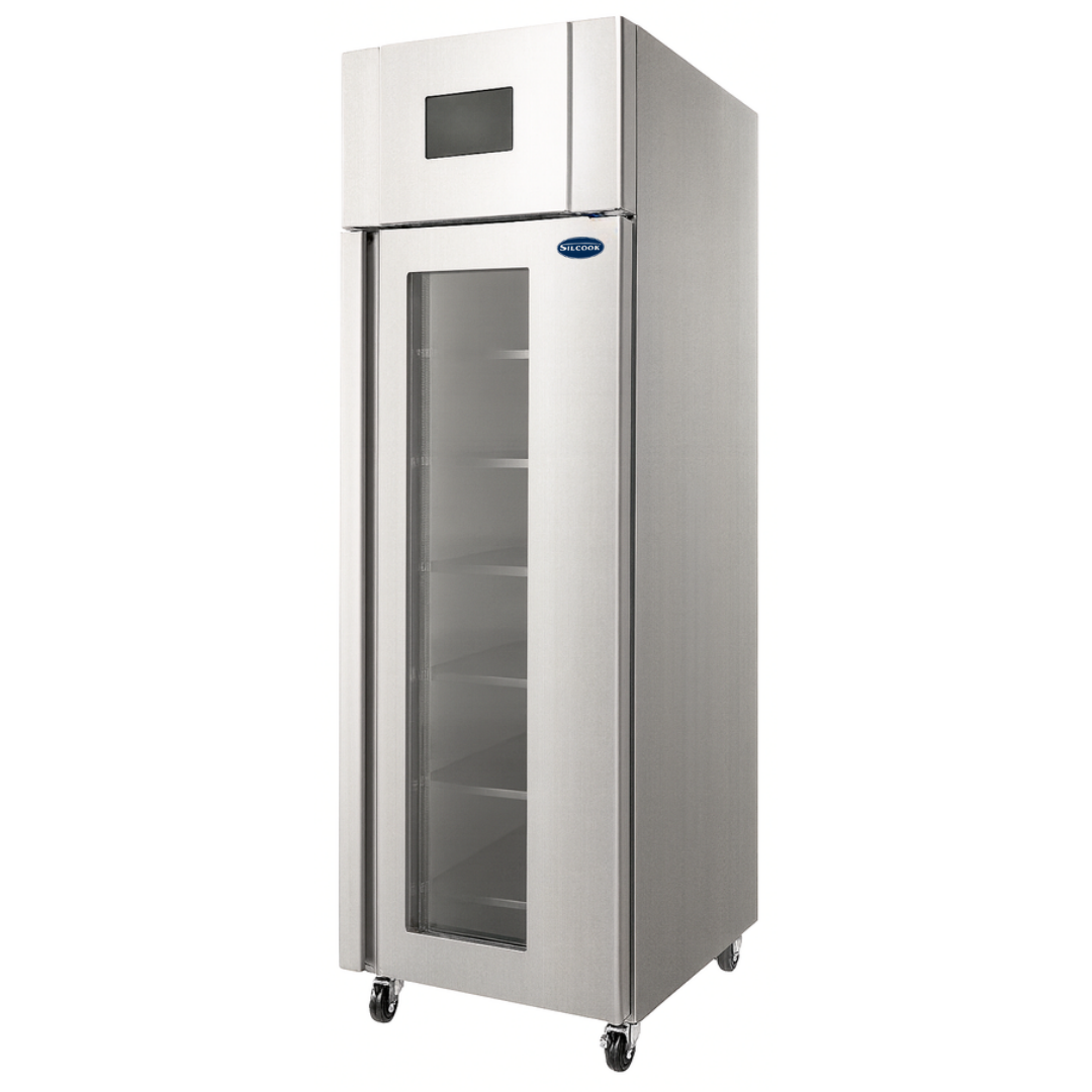 Fermentacion controlada 6 Fermentadora Silcook XFF18 con panel digital y puerta vidriada